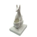 Jonathan Adler White Porcelain Kangaroo Animal Match Strike Holder