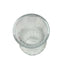 Vintage Ribbed Design Heavy Glass Carafe