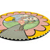 Cynthia Dice Hand Painted Colorful Bird-Themed Decorative Plate