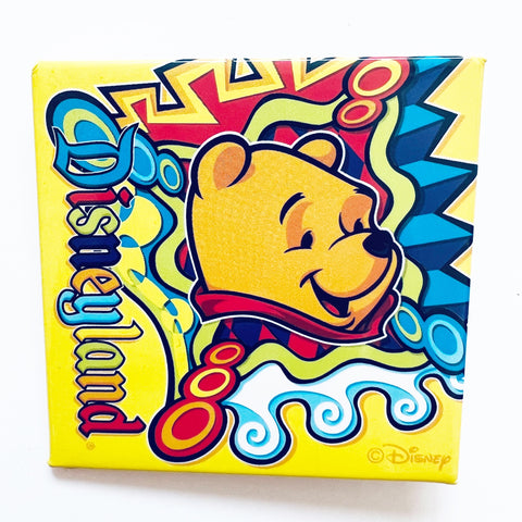 Vintage Disneyland Winnie The a Pooh Pinback Button
