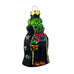 Vintage  Dracula Vampire Halloween Blown Glass Ornament