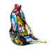 Vintage Murano Millefiori Bird Art Glass Paperweight Figurine