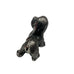 Vintage Bassithound Pewter Miniature Dog Figurine