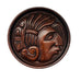 Vintage Honduras Hand Carved Mayan Chief Wooden Wall Art