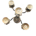 Vintage Silver Plated 4 Arm Candelabra Ornate Candle Holder