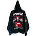 Reason X Dodge Limited Edition Collaboration Speed Demon Full Zip Graphic Hoodie