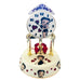 Betty Boop Anniversary Clock Vintage Porcelain With Glass Dome