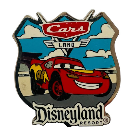Disney DLR Walt Disney Travel Company Cars Land Lightning McQueen Pin