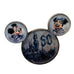 Disney Disneyland 60th Mickey Ears Minnie Castle Diamond Anniversary Pin