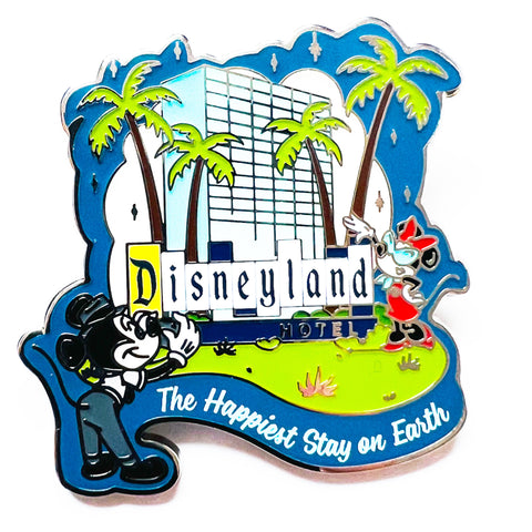 Disneyland Hotel The Happiest Stay on Earth Disneyland Resort Pin