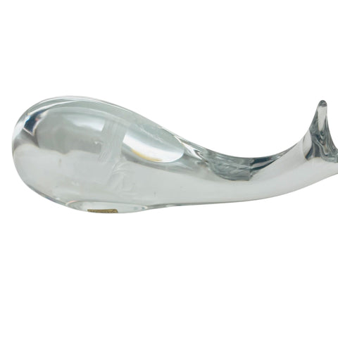 Kosta Boda Jonah And The Whale Signed Figurine