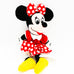 Vintage Disneyland Walt Disney Company Minnie Mouse Plush Red Polka Dot Dress Plush