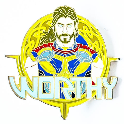 Disney Worthy Thor Love and Thunder Marvel Avengers Chris Hemsworth Pin