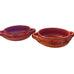 Vintage Terracotta Italy Orange Glazed Bowls
