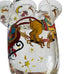 Christmas Story by PORTMEIRION Festive Holiday Sleigh Glasses Set