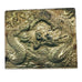 Vintage Japanese Dragon Hinged Silver Metal Storage Box