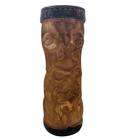Vintage PMP Paul Marshall Ceramic Glazed Inside Thumbs Up Tiki Mug