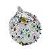 Studio Art Glass Christmas Rock Candy Holiday Ornament