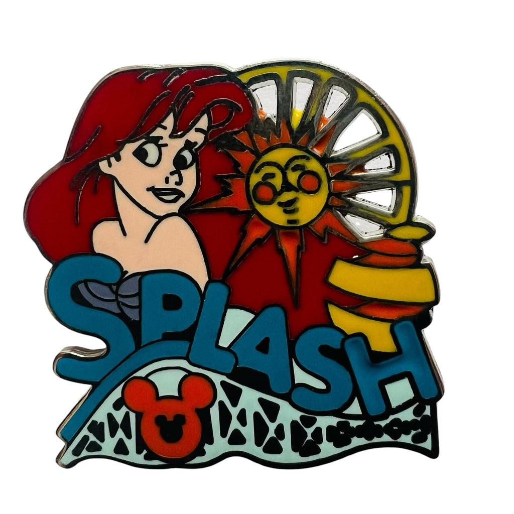 Disney DLR Hotel Ariel Princess Little Mermaid Splash Hidden Mickey Pin
