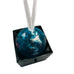 Studio Art Glass Spiral Swirl Design Christmas Holiday Ornament