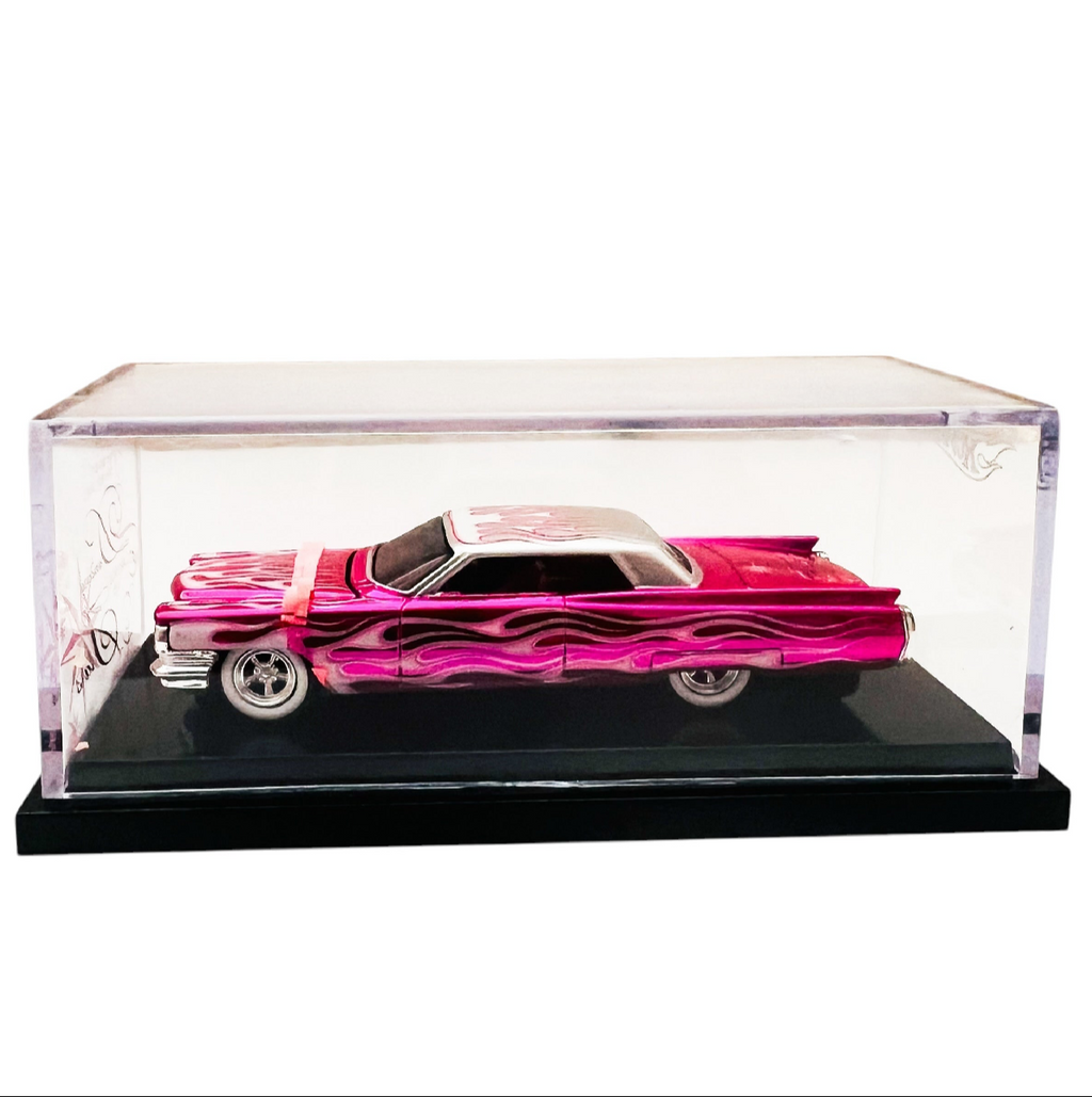 Hot Wheels 2007 Dancing Amongst The Stars MEA Dinner Dance Pink Cadillac Car