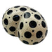 Polka Dot Heart Painted Decorative Sculpture