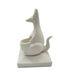 Jonathan Adler White Porcelain Kangaroo Animal Match Strike Holder