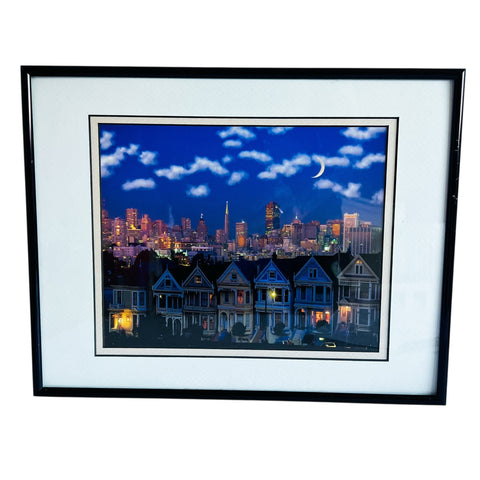 Michael B. Wood Art Photography Print Framed Glass Wall Decor