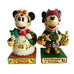 Vintage Disney Showcase Collection Jim Shore Mickey and Minnie Holiday Figures