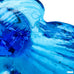 Vintage Bluebird Trinket Dish Art Glass Signed by Artist Leo Ward