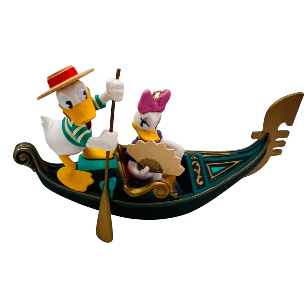 Disney Donald Duck & Daisy Gondola Ornament