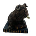 Russ Berries Bulldog Sitting On Book Smoking Cigar Figure
