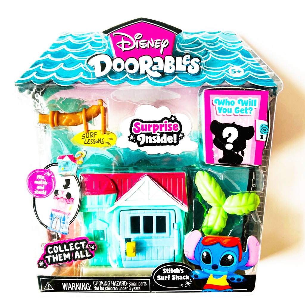 Disney Doorables Stitch Surf Shack Playset