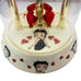 Betty Boop Anniversary Clock Vintage Porcelain With Glass Dome