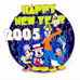 Disney DLR Cast Exclusive Happy New Year 2005 Limited Edition 1500 Pin