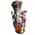 Vintage Famille Rose Porcelain Fertility Chinese Vase