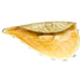 Vintage Hand Blown Art Glass Sea Shell Conch Centerpiece Bowl