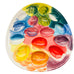 Anthropologie Rainbow Deviled Egg Platter