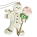 Lenox Gingerbread Man Lollipop Holiday A Gingerbread Christmas 2005  Ornament