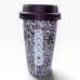 Starbucks Jonathan Adler Red Heart  12 oz Coffee Tumbler Travel Mug Cup