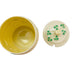 Vintage Belleek Pottery Ireland Shamrock Marmalade & Lid +
Open Salt Cellar Bowl