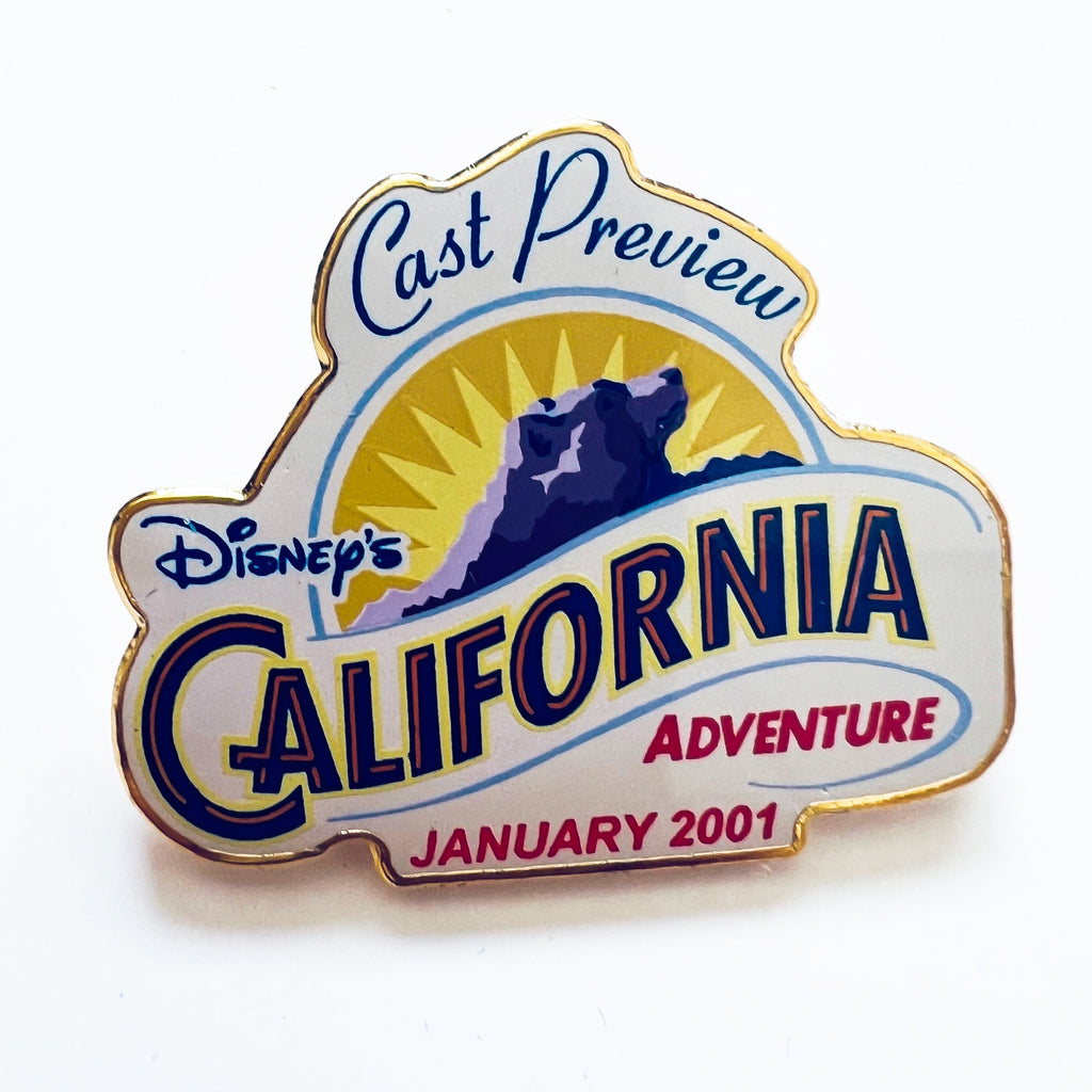 Disney California Adventure 2001 Cast Preview Pin