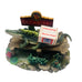 Vintage 1997 BUDWEISER BEER "BUD-WEIS-ER" Frogs Alligator Figurine Statue