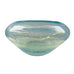 Art Glass Cased Blue Green Decorative Bowl