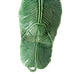 Williams Sonoma Banana Double Green Leaf-Shaped Ceramic Serving Platter