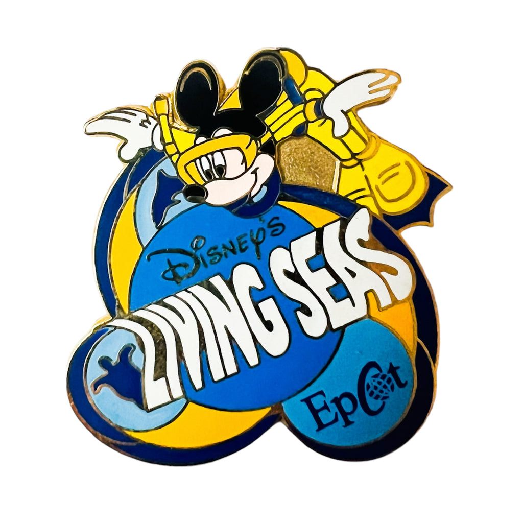 Disney WDW Around the World Mickey Mouse Living Seas Epcot Pin