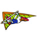 Disney DLR E-Ticket Thrills Daisy Duck on Soarin' Over California Pin