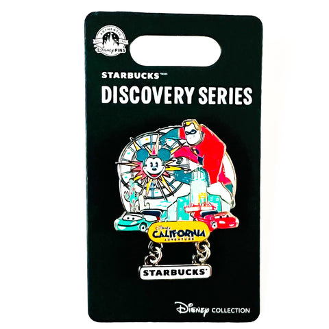 Disney DLR Starbucks Discovery Series Disney California Adventure Pin
