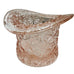 Vintage Fenton Pink Depression Glass Top Hat Glass Holder