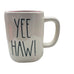Rae Dunn Disney Pixar Toy Story Jessie "YEE HAW!" LL Double Sided Mug